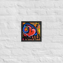 Stay Tru Heart Raw Pulse Framed Poster - Art Work by Stay Tru