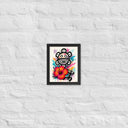Taíno Heritage Abstract Framed Poster - Art Work by Stay Tru