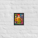 Through the Golden Arches Psychedelic Surrealist Framed poster - Art Work by Stay Tru