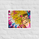 Tru Chief Remix Premium Framed Poster - Art Work by Stay Tru