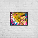 Tru Chief Remix Premium Framed Poster - Art Work by Stay Tru