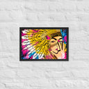 Tru Chief Remix Premium Framed Poster - Art Work by Stay Tru