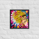Tru Chief Remix Premium Framed Poster - Art Work by Stay Tru