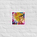 Tru Chief Remix Premium Framed Poster - Art Work by Stay Tru