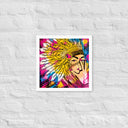 Tru Chief Remix Premium Framed Poster - Art Work by Stay Tru