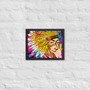 Tru Chief Remix Premium Framed Poster - Art Work by Stay Tru