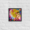 Tru Chief Remix Premium Framed Poster - Art Work by Stay Tru