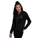 Tru Designs "Cali - Boricua" Signature Embroidered Fleece Bomber Jacket - Jacket by trudesigns.shop