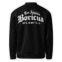 Tru Designs "Cali - Boricua" Signature Embroidered Fleece Bomber Jacket - Jacket by trudesigns.shop