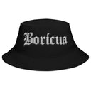 Tru Designs Puerto Rico Pride "Boricua" Old English Embroidered Bucket Hat - by trudesigns.shop