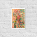 Tru Taína Chief Framed Poster | Artwork Collection - Art Work by Stay Tru