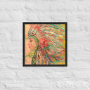 Tru Taína Chief Framed Poster | Artwork Collection - Art Work by Stay Tru