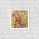 Tru Taína Chief Framed Poster | Artwork Collection - Art Work by Stay Tru