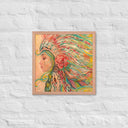 Tru Taína Chief Framed Poster | Artwork Collection - Art Work by Stay Tru