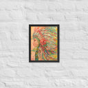 Tru Taína Chief Framed Poster | Artwork Collection - Art Work by Stay Tru