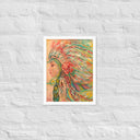Tru Taína Chief Framed Poster | Artwork Collection - Art Work by Stay Tru