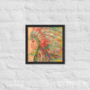 Tru Taína Chief Framed Poster | Artwork Collection - Art Work by Stay Tru