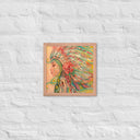 Tru Taína Chief Framed Poster | Artwork Collection - Art Work by Stay Tru