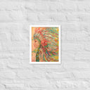 Tru Taína Chief Framed Poster | Artwork Collection - Art Work by Stay Tru