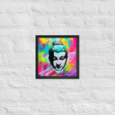 Urban Buddha Mixed Media Framed Poster - Art Work by Stay Tru