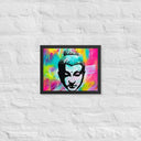 Urban Buddha Mixed Media Framed Poster - Art Work by Stay Tru