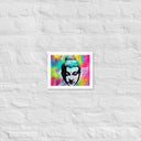 Urban Buddha Mixed Media Framed Poster - Art Work by Stay Tru