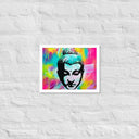Urban Buddha Mixed Media Framed Poster - Art Work by Stay Tru