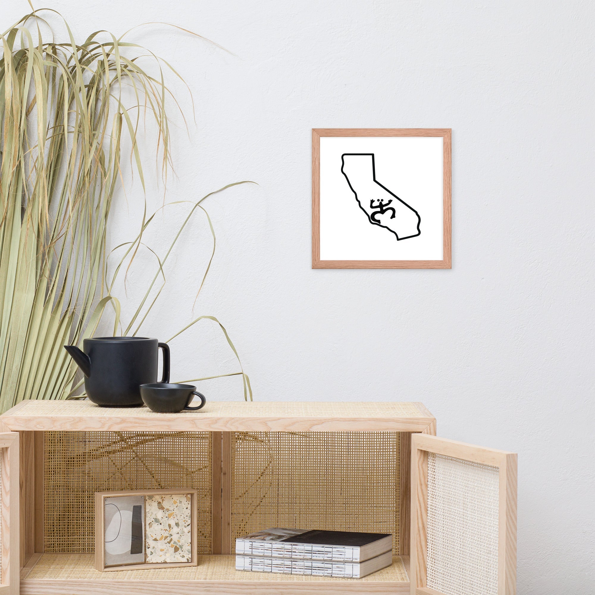 Cali - Rican Framed poster - Art Work by trudesigns.shop