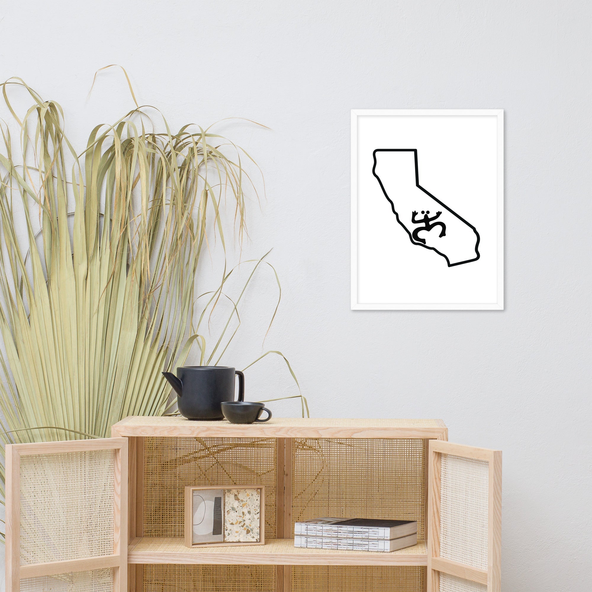 Cali - Rican Framed poster - Art Work by trudesigns.shop