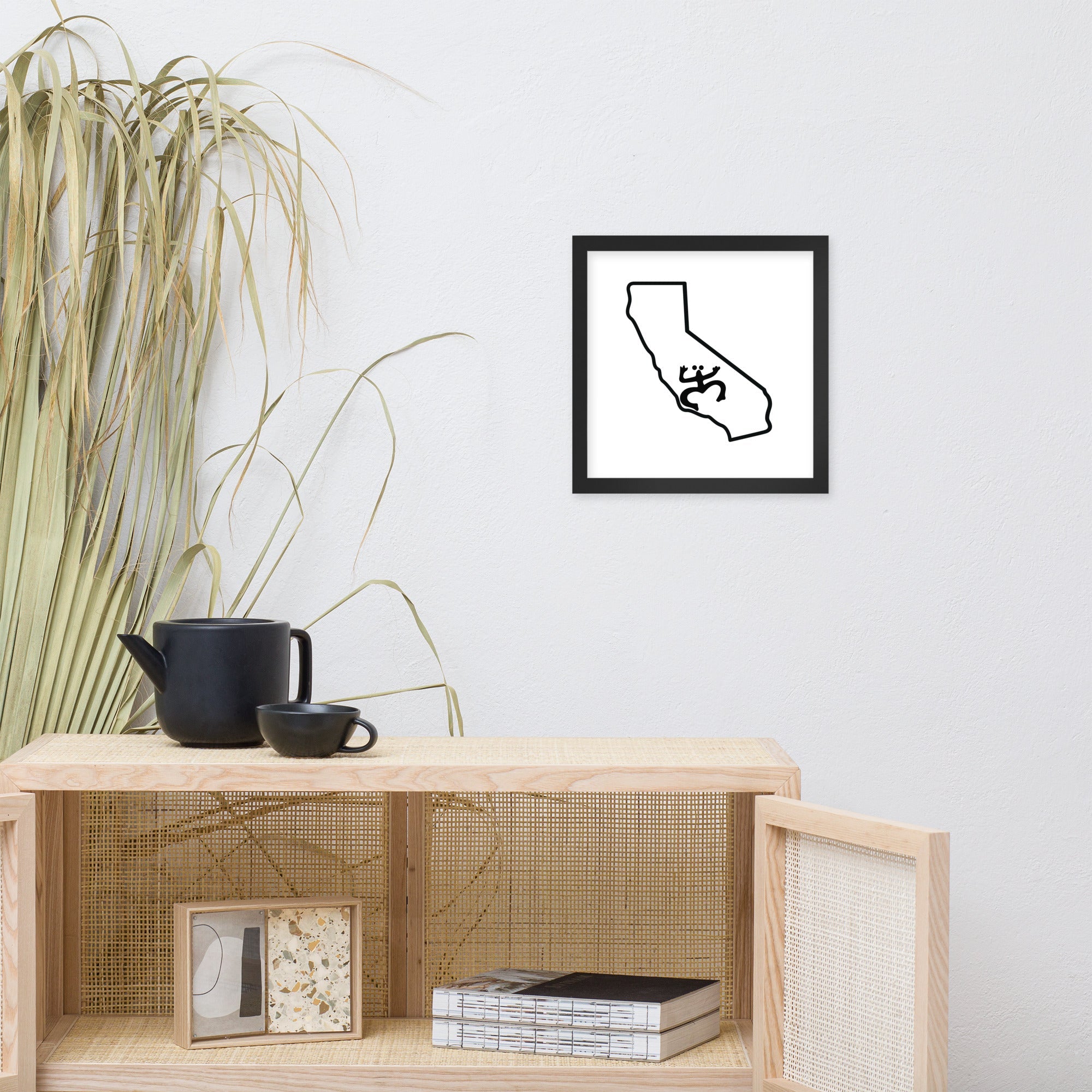 Cali - Rican Framed poster - Art Work by trudesigns.shop
