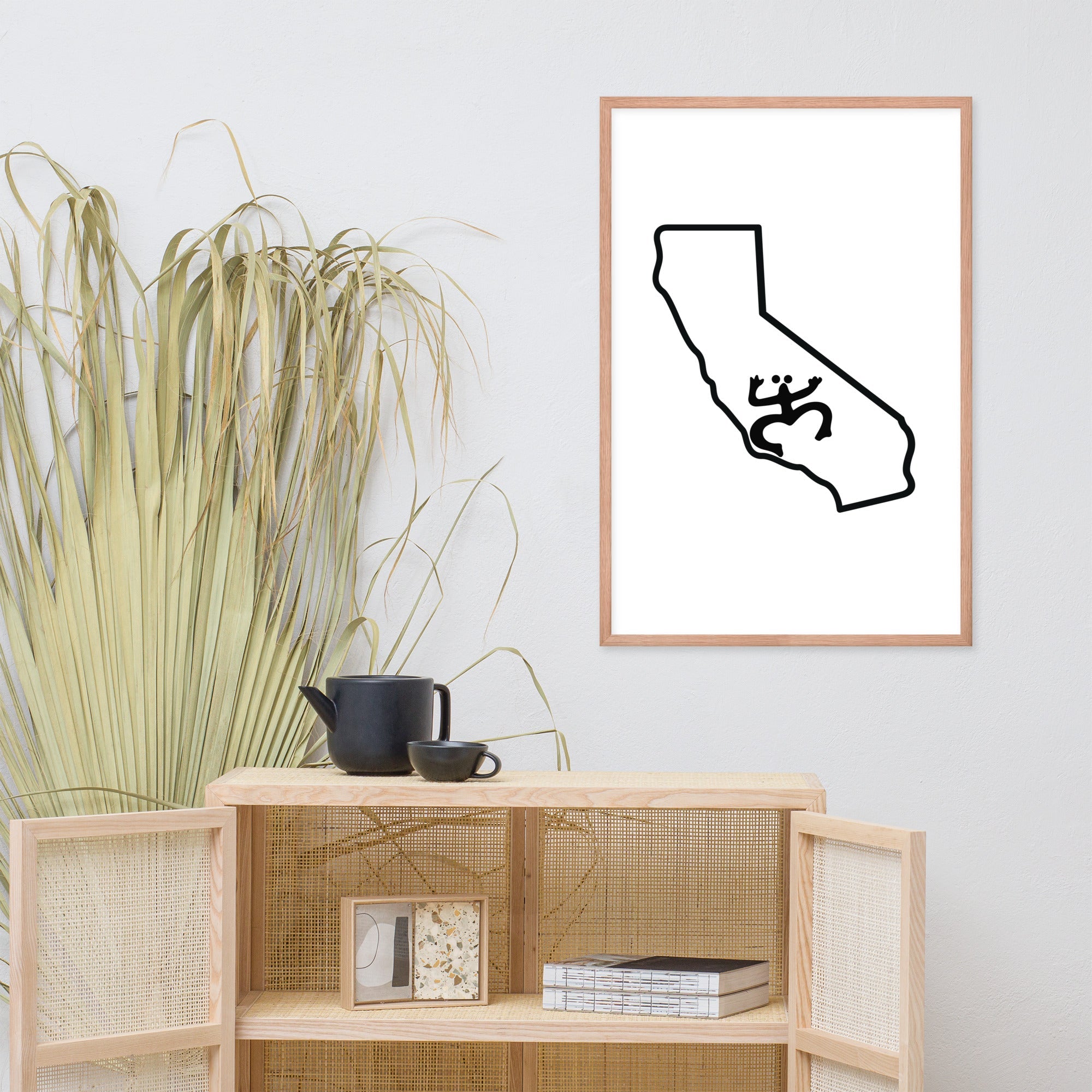 Cali - Rican Framed poster - Art Work by trudesigns.shop