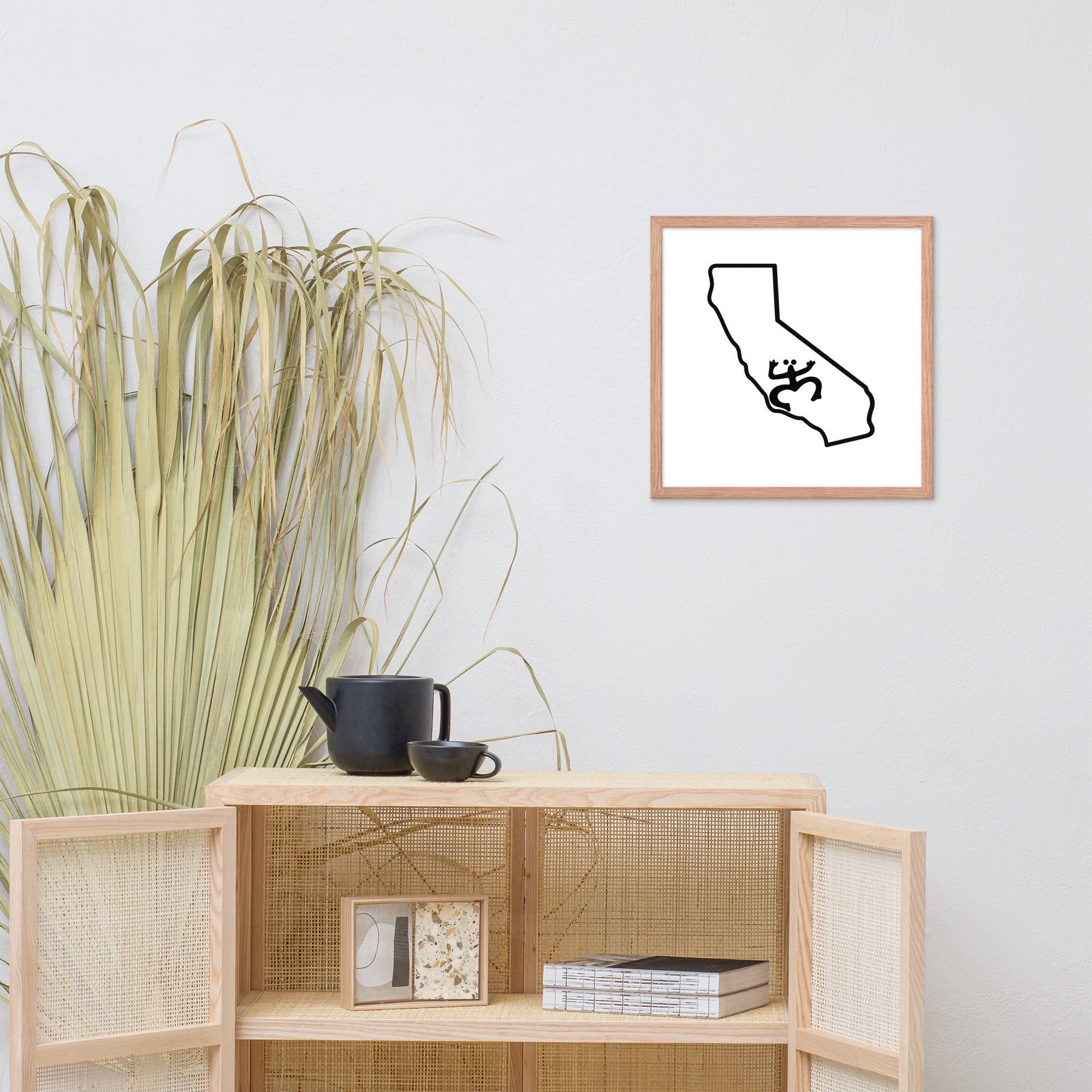 Cali - Rican Framed poster - Art Work by trudesigns.shop