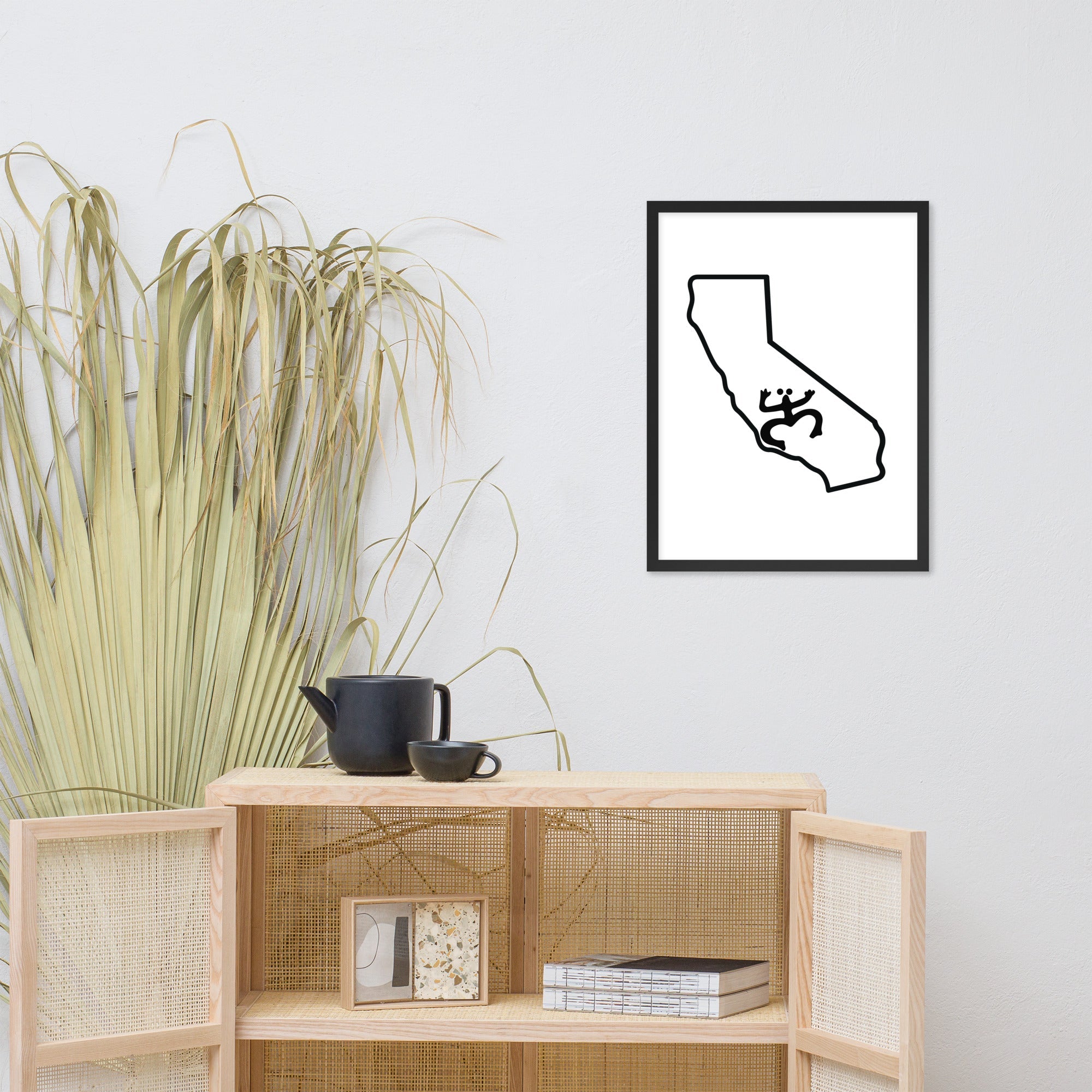 Cali - Rican Framed poster - Art Work by trudesigns.shop