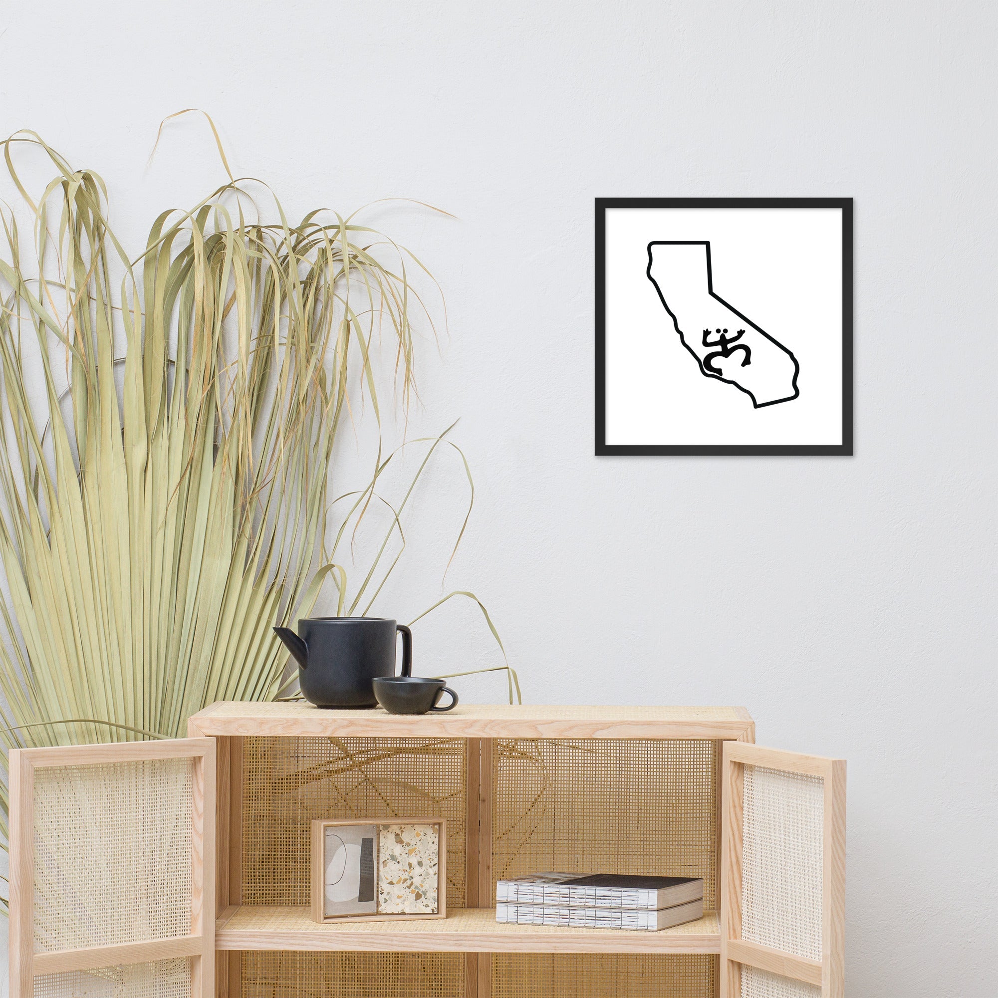 Cali - Rican Framed poster - Art Work by trudesigns.shop
