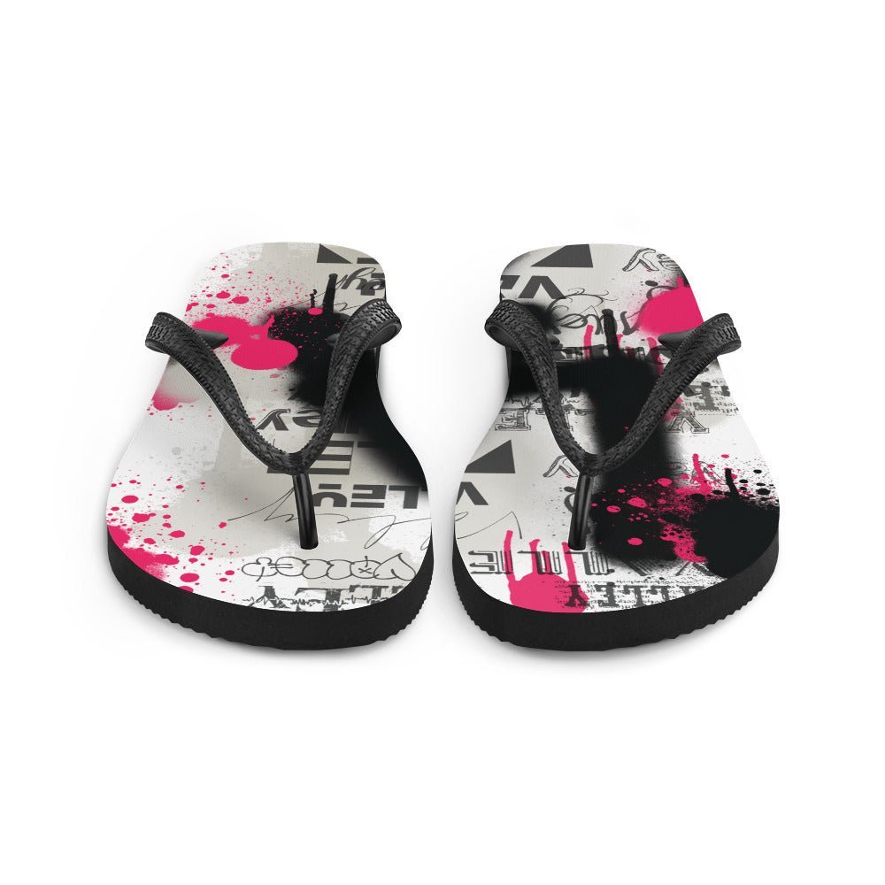 Graffiti Flip - Flops - shoes by trudesigns.shop