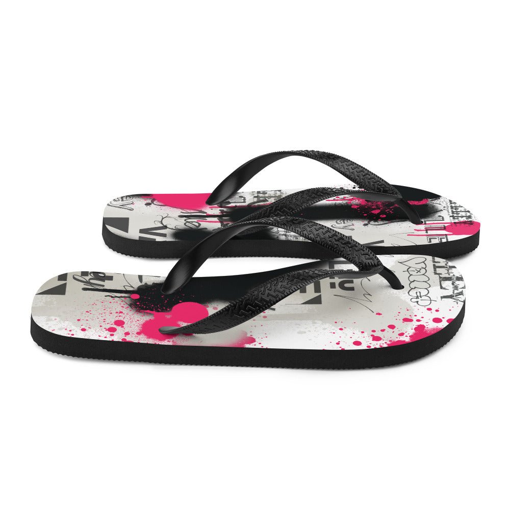 Graffiti Flip - Flops - shoes by trudesigns.shop
