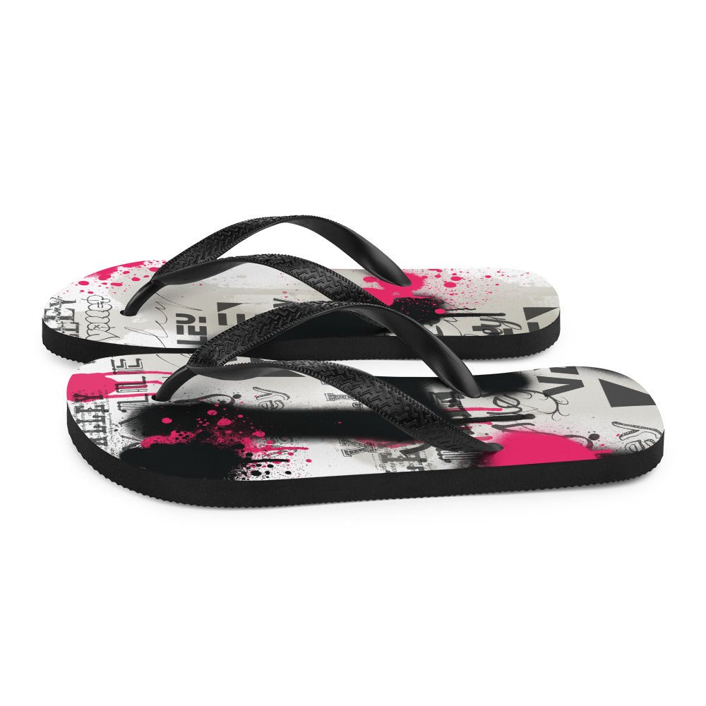 Graffiti Flip - Flops - shoes by trudesigns.shop