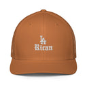 LA Rican - Closed - back trucker cap - Hats by trudesigns.shop