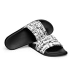 Positive Graffiti Women's slides - shoes by trudesigns.shop